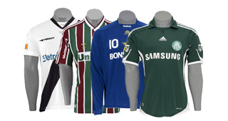Uma camisa oficial do seu time - Modelo antigo ou casual